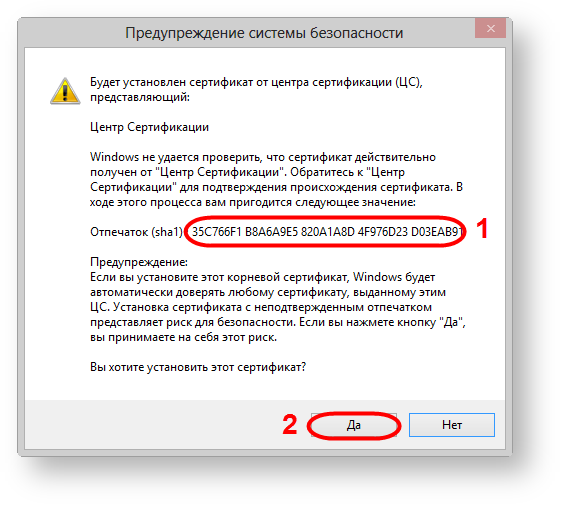 Рисунок 10 - окно безопасности Windows