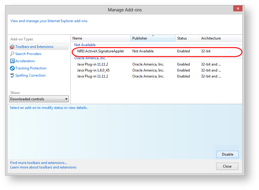 Repository Web-client > ActiveX plugin installation for Internet Explorer > аплет_12.png